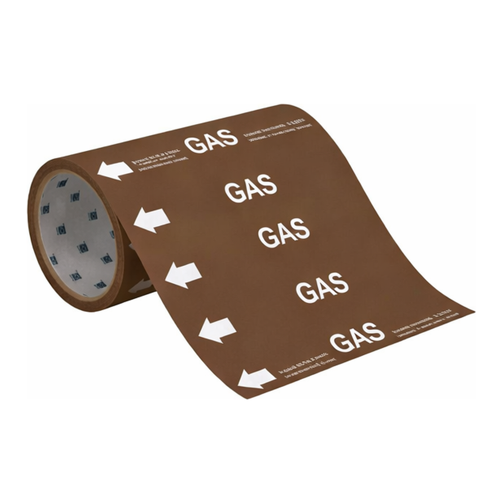 Brady GAS Roll Form Pipe Marker