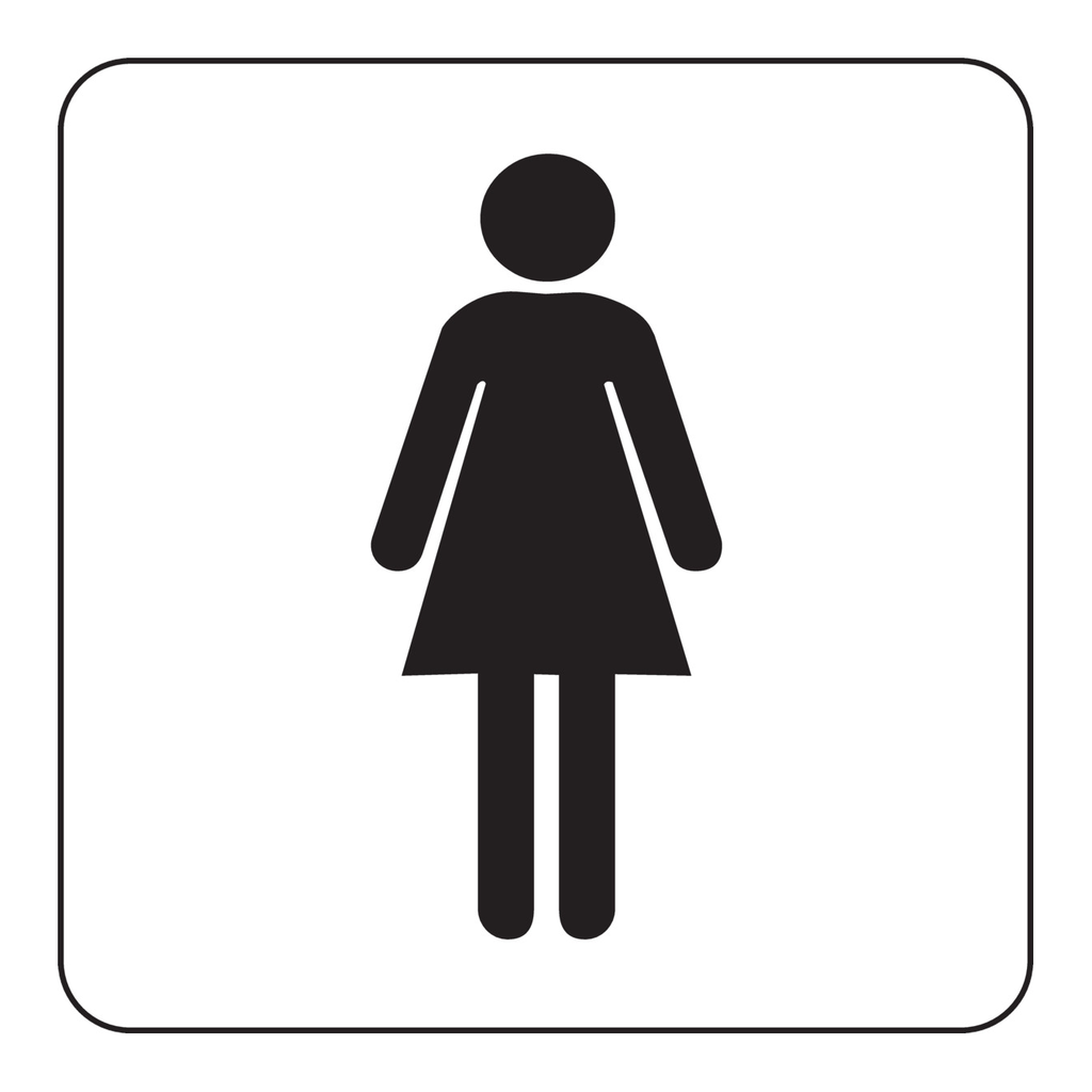 Brady Woman Picto Sign