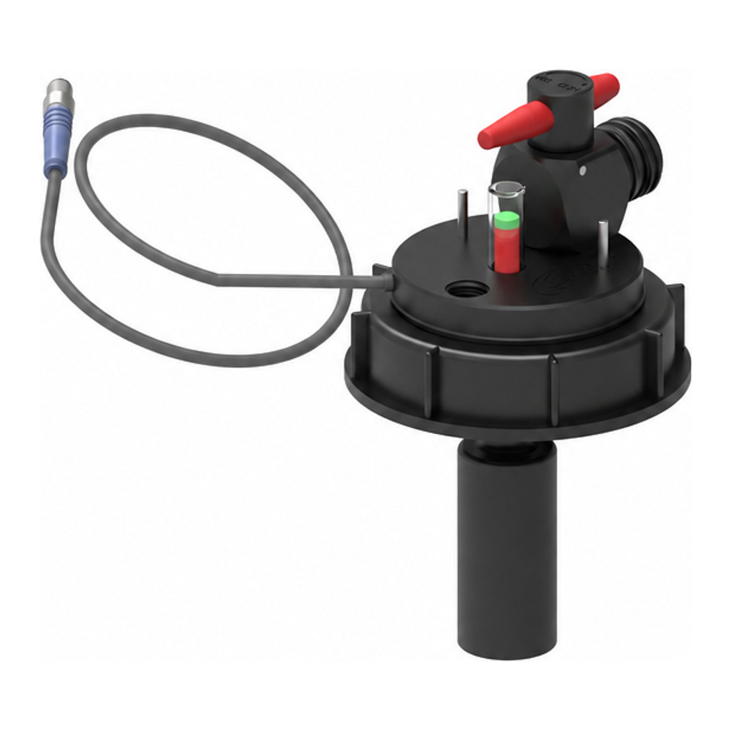Safety Waste Cap, S90, shut-off, GL25(m)