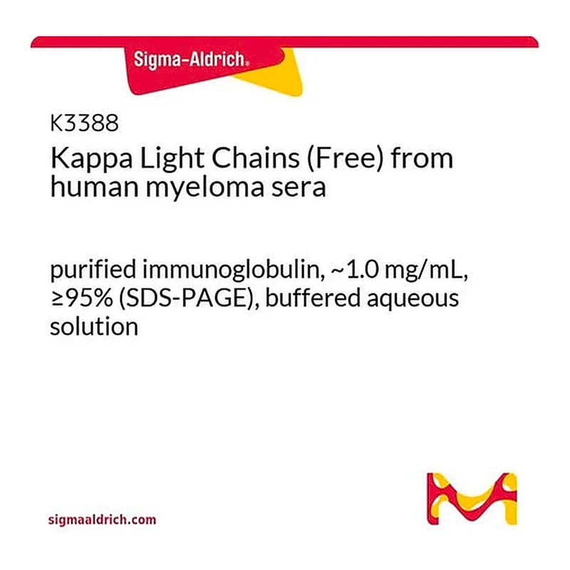 Merck Kappa Light Chains (Free) from human myeloma sera