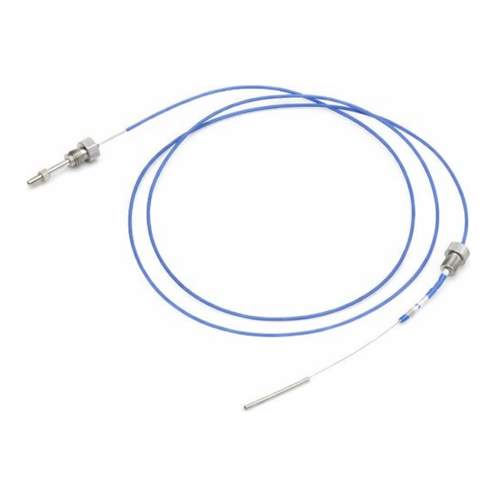 Restek Capillary SS Tubing, 700mm x 0.25mm ID, Blue 1/16in SS Male Nut, F/B Ferrule Set