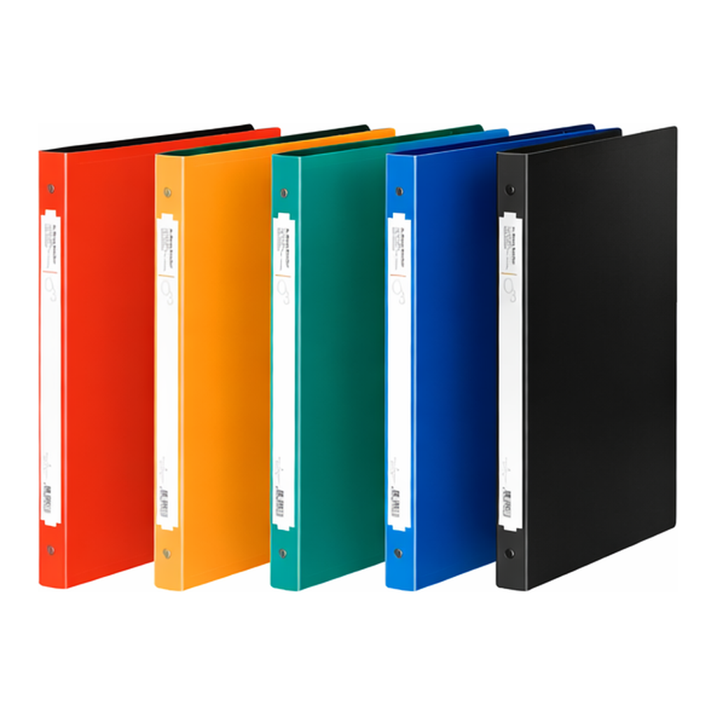 OFFICENEX 문화 PP 3공O링바인더 (2cm/A4/B443-72/청색)