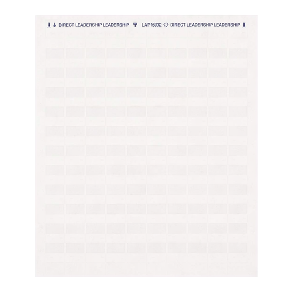 Brady LaserTab Series Self-Laminating Polyester Labels