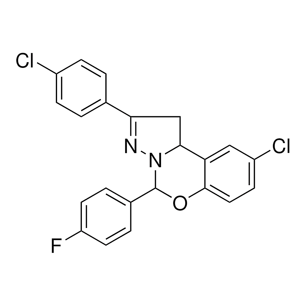 Merck 8-CL-2-(4-CL-PH)-4-(4-F-PH)-1,9 - 25 MG&