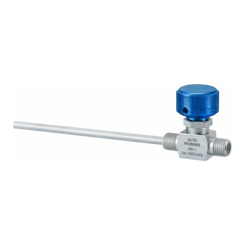 Restek Sample Cylinder Valve, SS, 1/4inNPTx1/4inNPT w/Dip Tube 1-1/2 inches