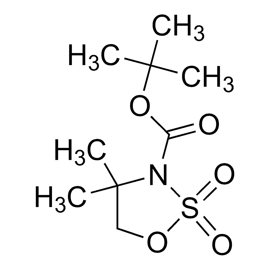Merck tert-butyl 4,4-Dimethyl-2,2-dioxooxathiazolidine-3-carboxylate
