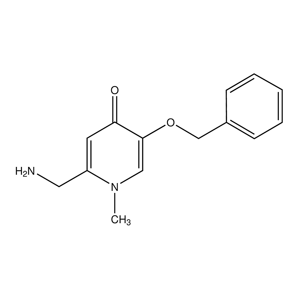 Merck 2-(Aminomethyl)-5-(benzyloxy)-1-methylpyridin-4(1H)-one