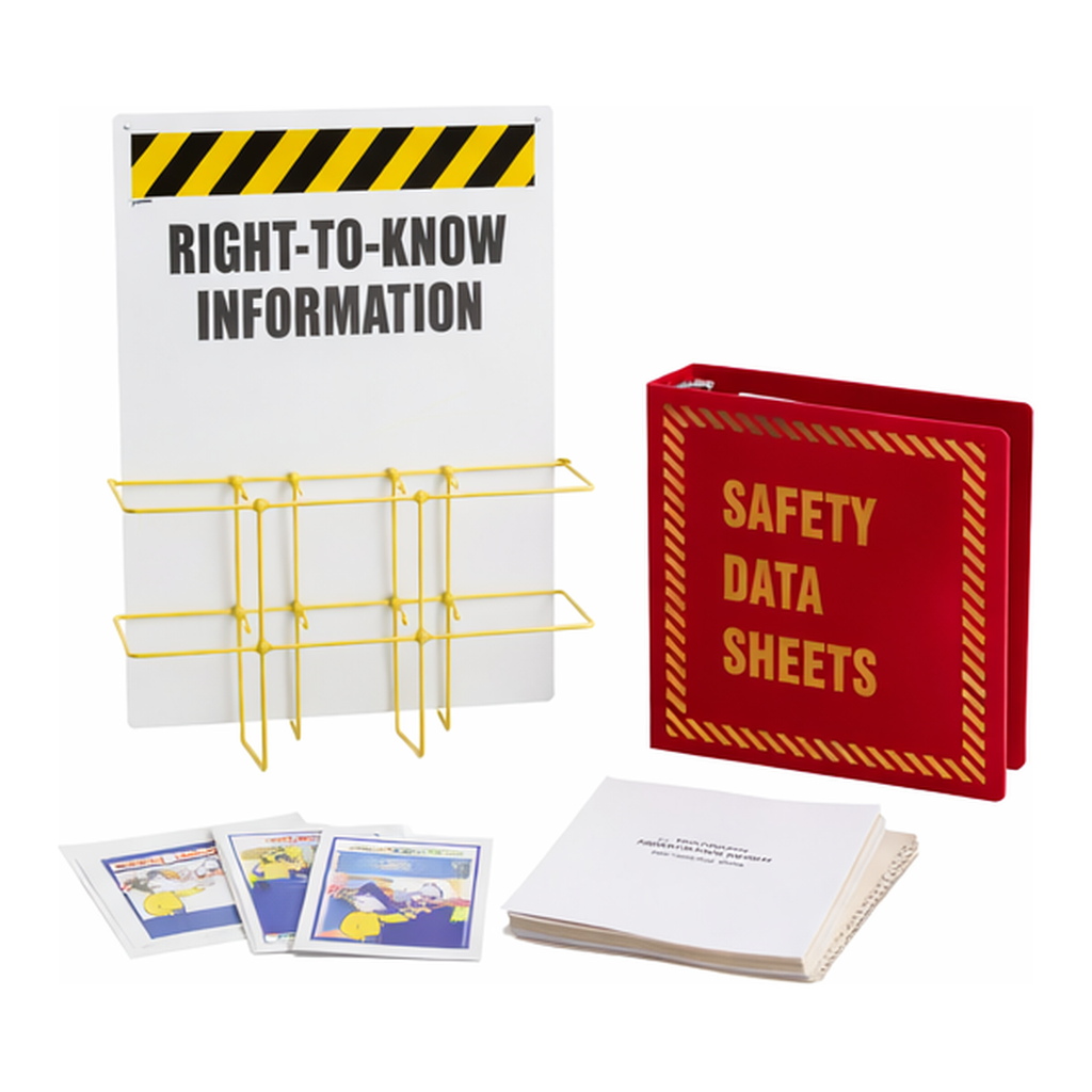 Brady 3 INCH SINGLE MSDS STATION
