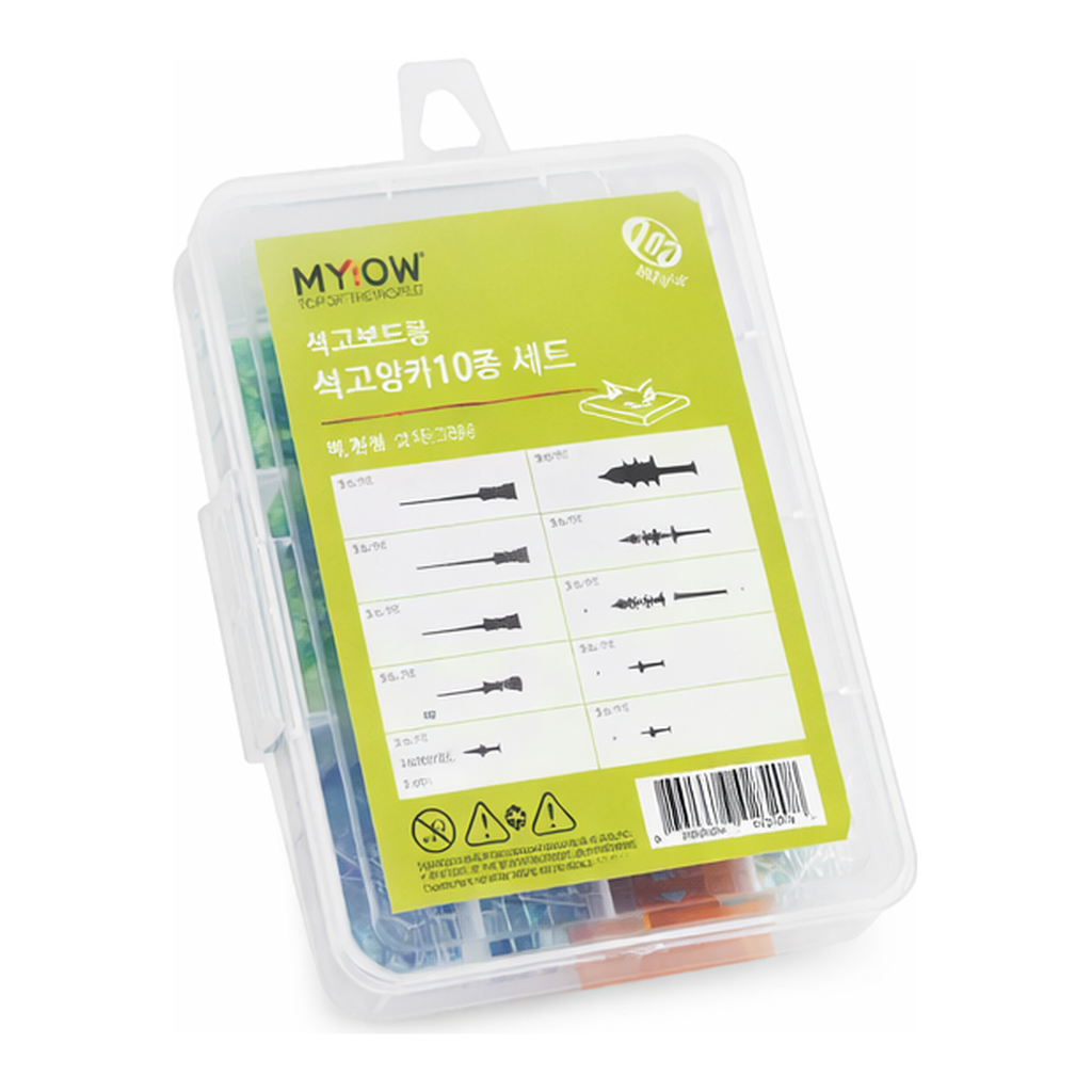 OFFICENEX [업체직송상품](CH)석고보드 앙카 10종 세트(TC2W-100C)