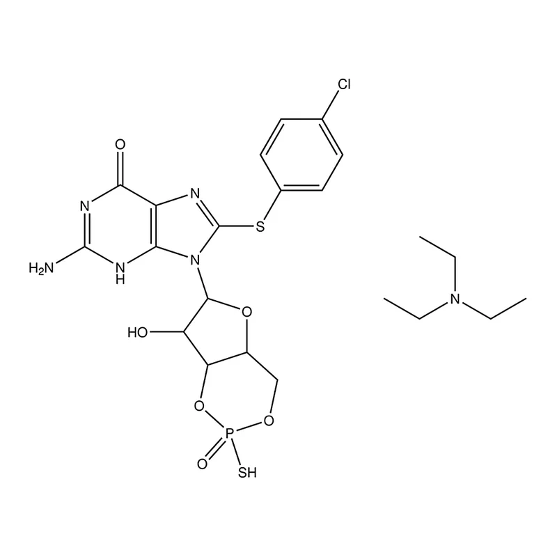Merck 8-(4-Chlorophenylthio)-guanosine 3',5'-cyclic monophosphorothioate, Rp Isomer triethylammonium salt