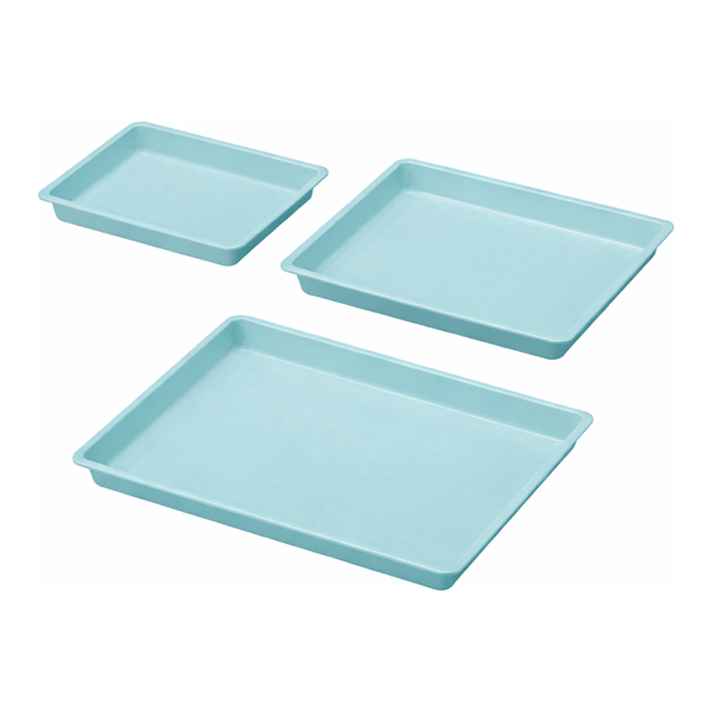 AS-ONE PP Low-form Green Pan/Tray