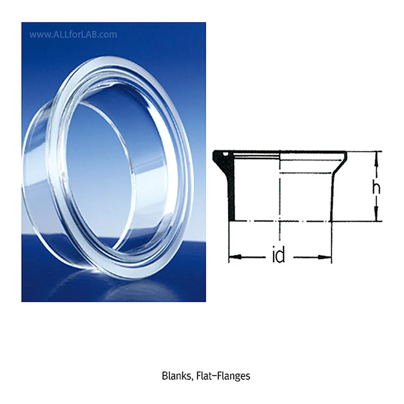 DURAN Original 45??DN-Standard Flange / O-ring Groove