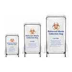 SciLab PP Biohazard Waste Collection Bag & Stand