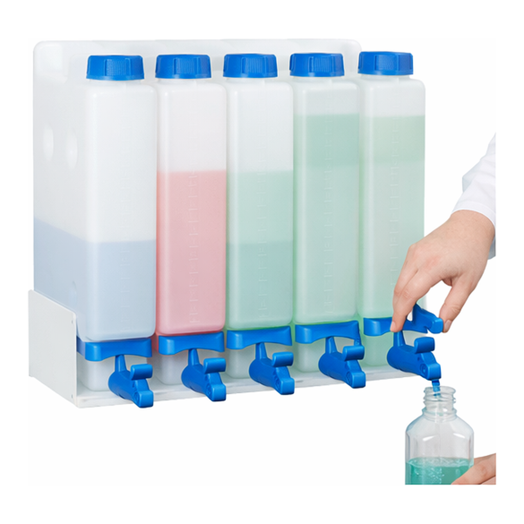 Burkle PP Graduated Aspirator Bottles Set