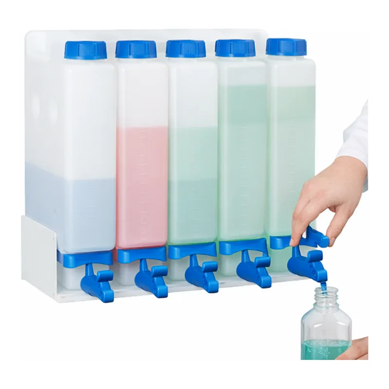 Burkle PP Graduated Aspirator Bottles Set