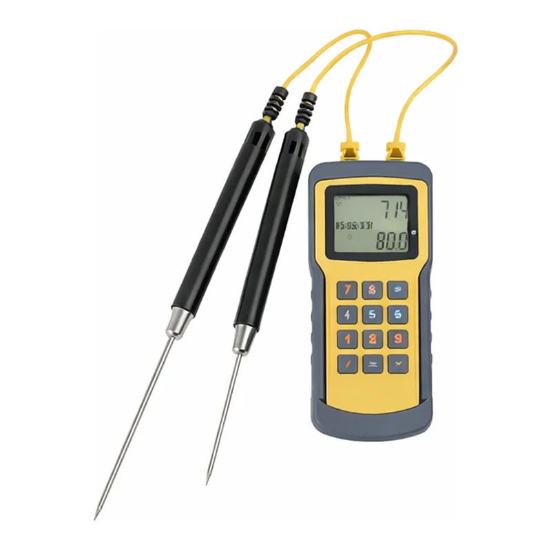 ATM Portable Digital 2-Channel Thermocouple Thermometer