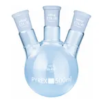 SciLab DURAN glass 3× Joint Neck Round Bottom Flask