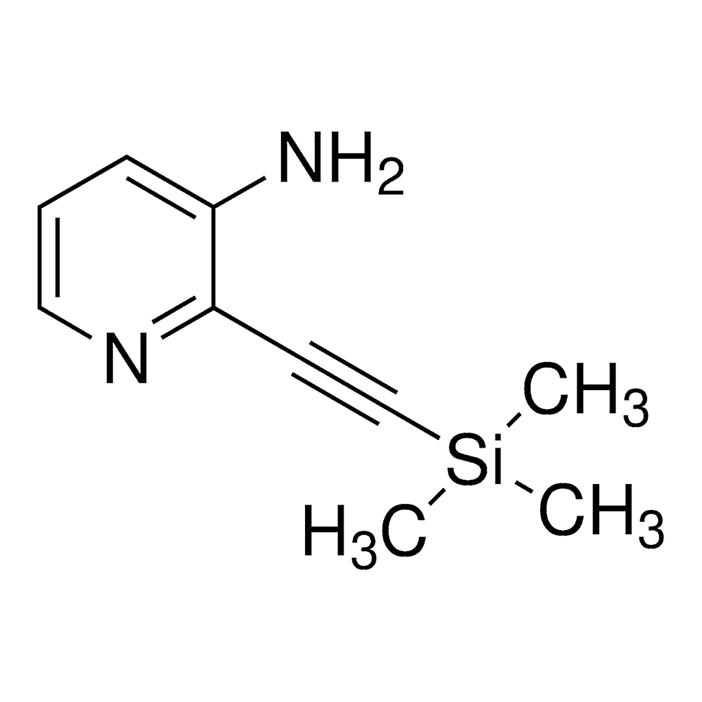 Merck 2-((Trimethylsilyl)ethynyl)pyridin-3-amine