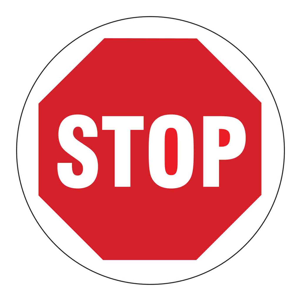 Brady STOP Anti-Slip Floor Sign