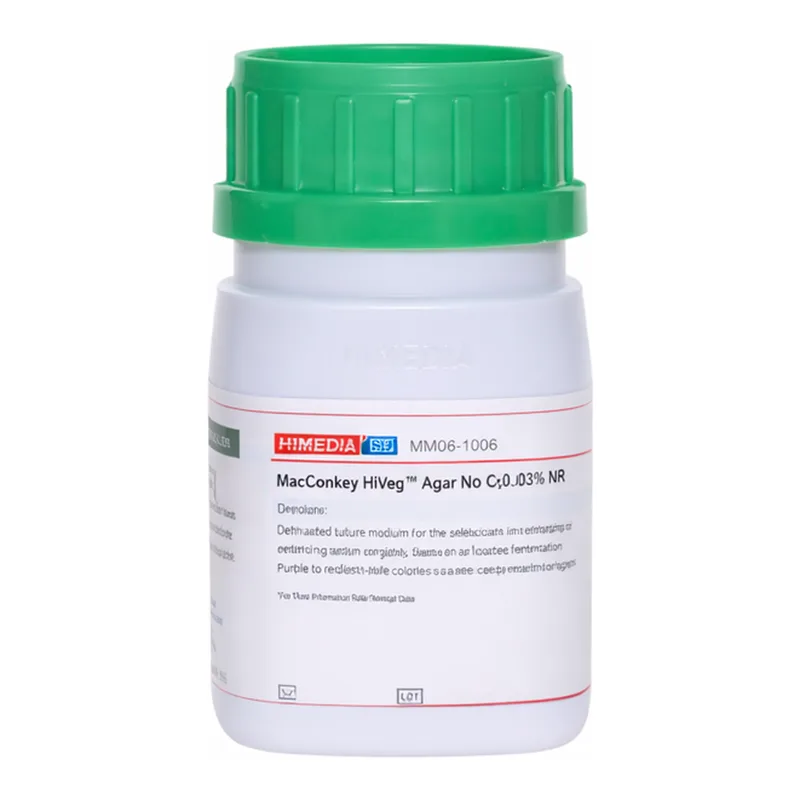 Himedia MacConkey HiVeg Agar w/o CV, w/ 0.003% NR and 1.5% Agar