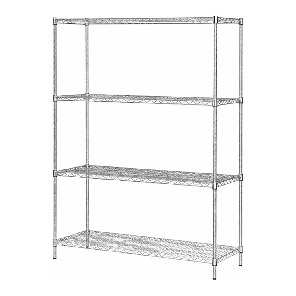 AS ONE Wire Shelf  Set, 와이어 선반