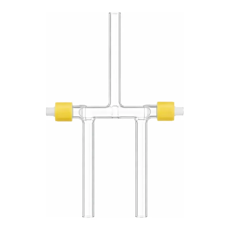 Merck J.Young high-vacuum PTFE valve, three way