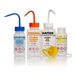 Merck Azlon Multi-Lingual Unvented Wash Bottles