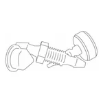 Waters Stator Face Seal Assembly, 7725i