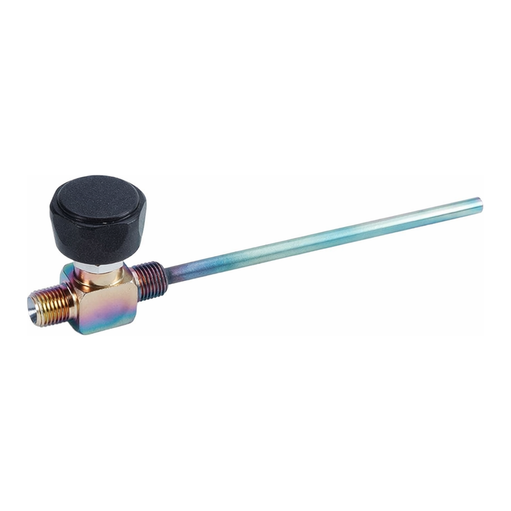 Restek Sample Cylinder Valve, Sulfinert, 1/4inNPTx1/4inNPT w/Dip Tube 4-5/8 inches