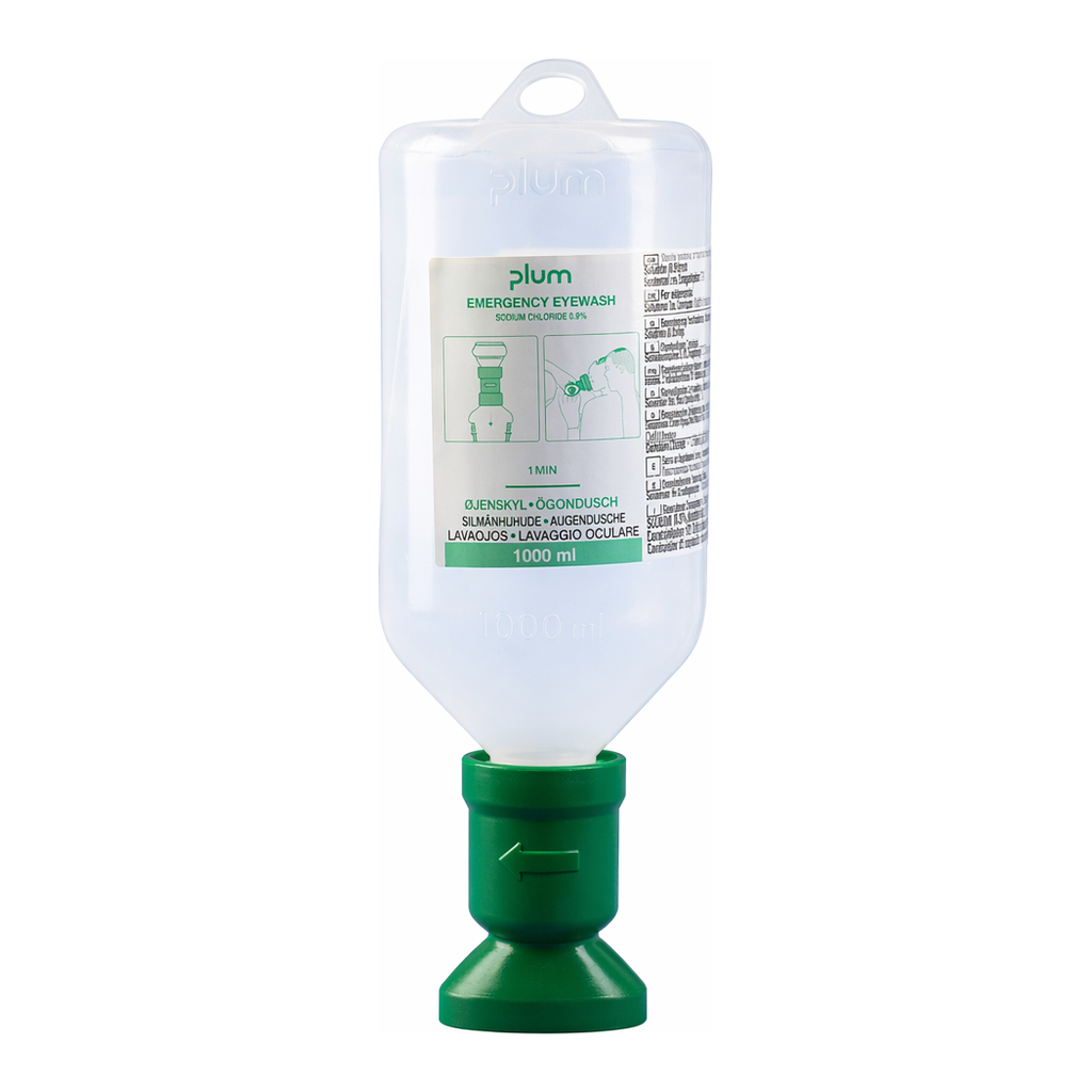 Merck PLUM SALINE EYEWASH REFILL, 500ML