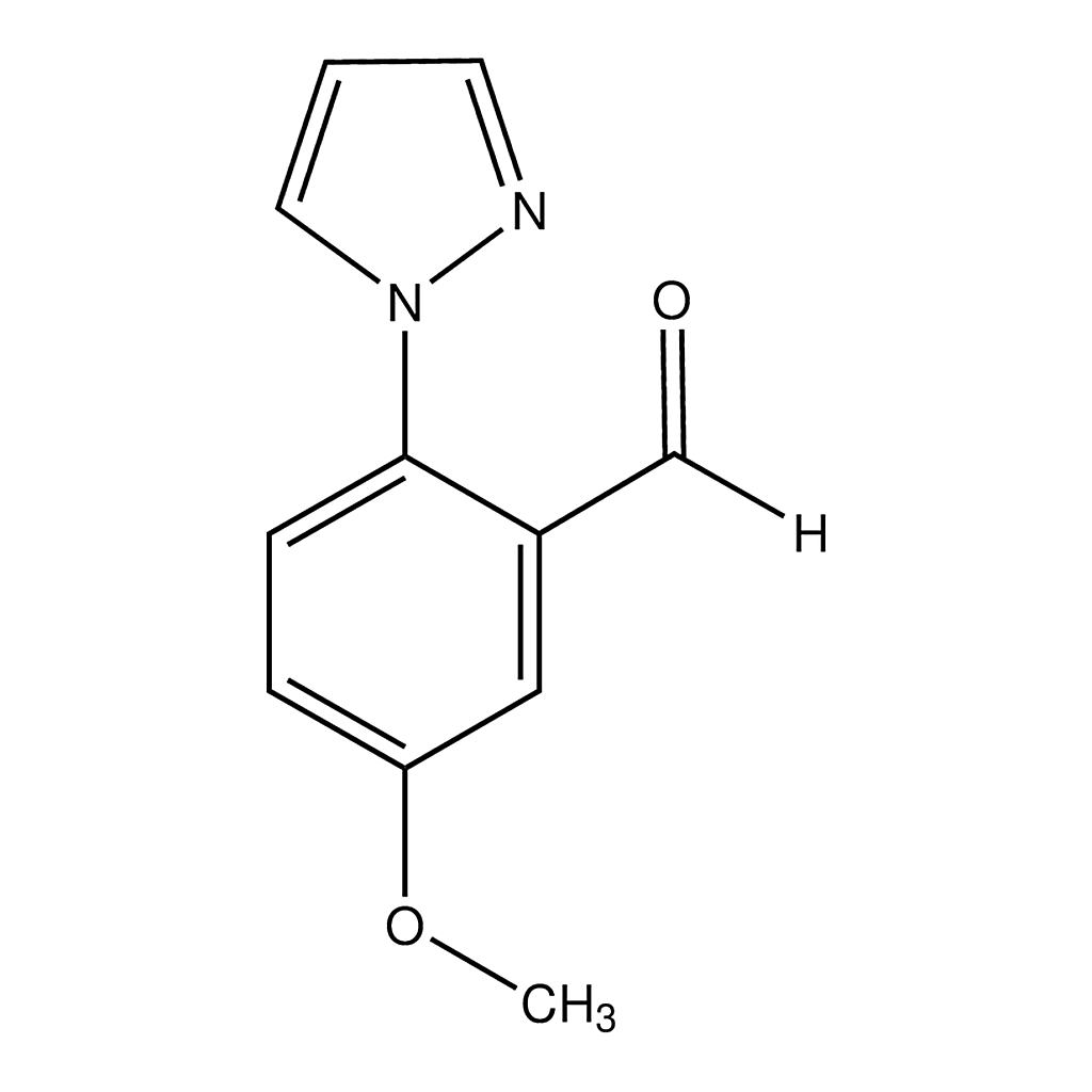 Merck 5-Methoxy-2-(1H-pyrazol-1-yl)benzaldehyde
