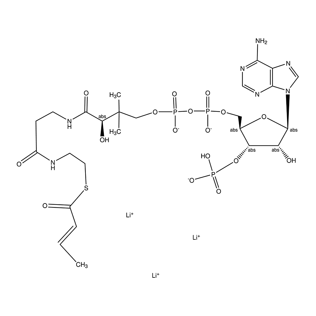 Merck Crotonoyl coenzyme A trilithium salt