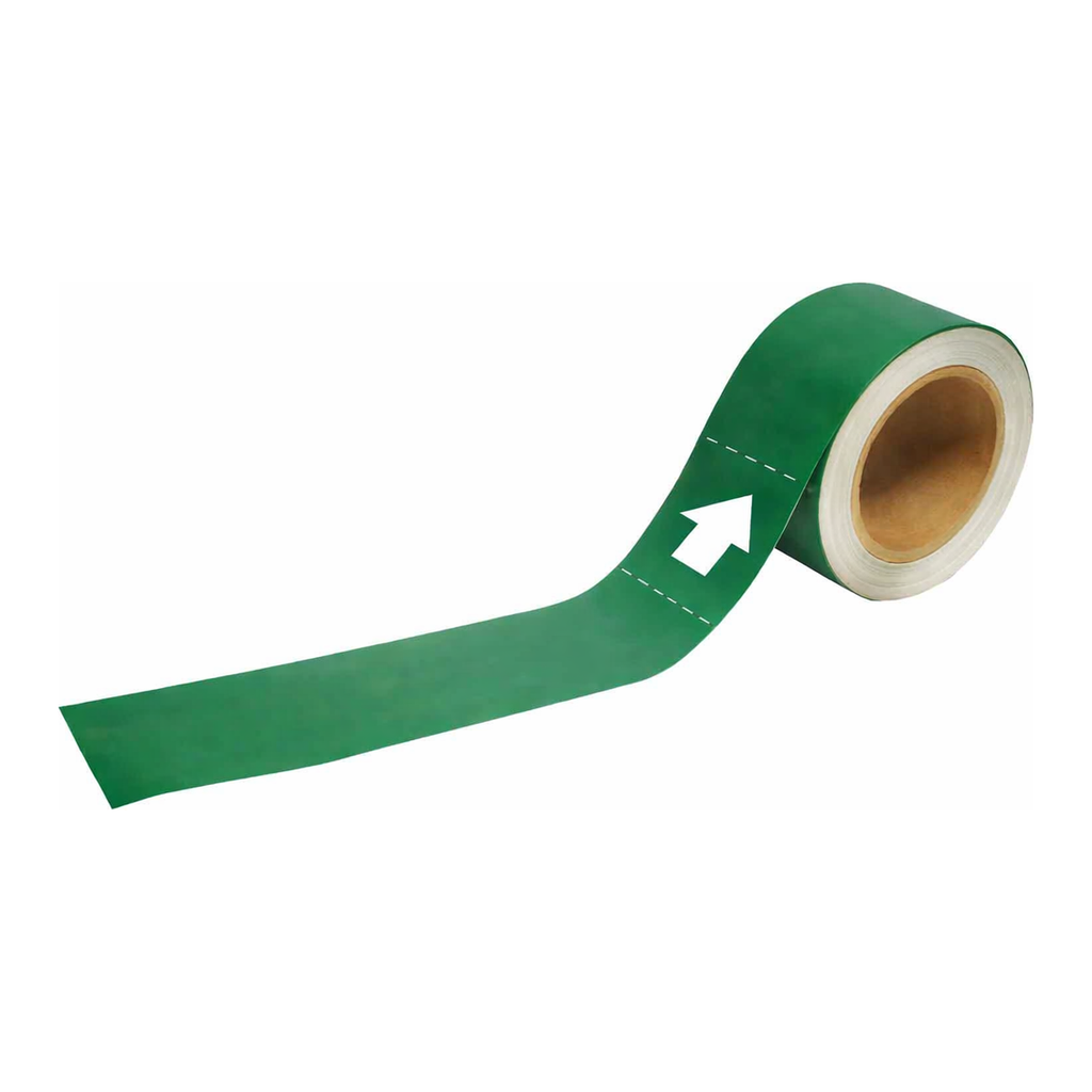 Brady BLANK GREEN Pipe Markers-To-Go
