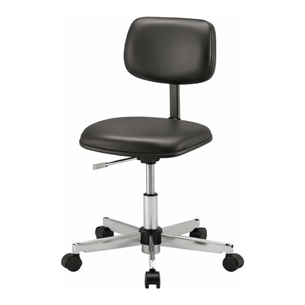 AS ONE Clean Colorful Standard Chair (Class 100 Correspond) Without Ring Black