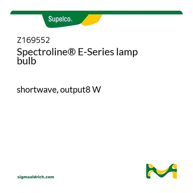 Merck Spectroline(R) E-Series lamp bulb