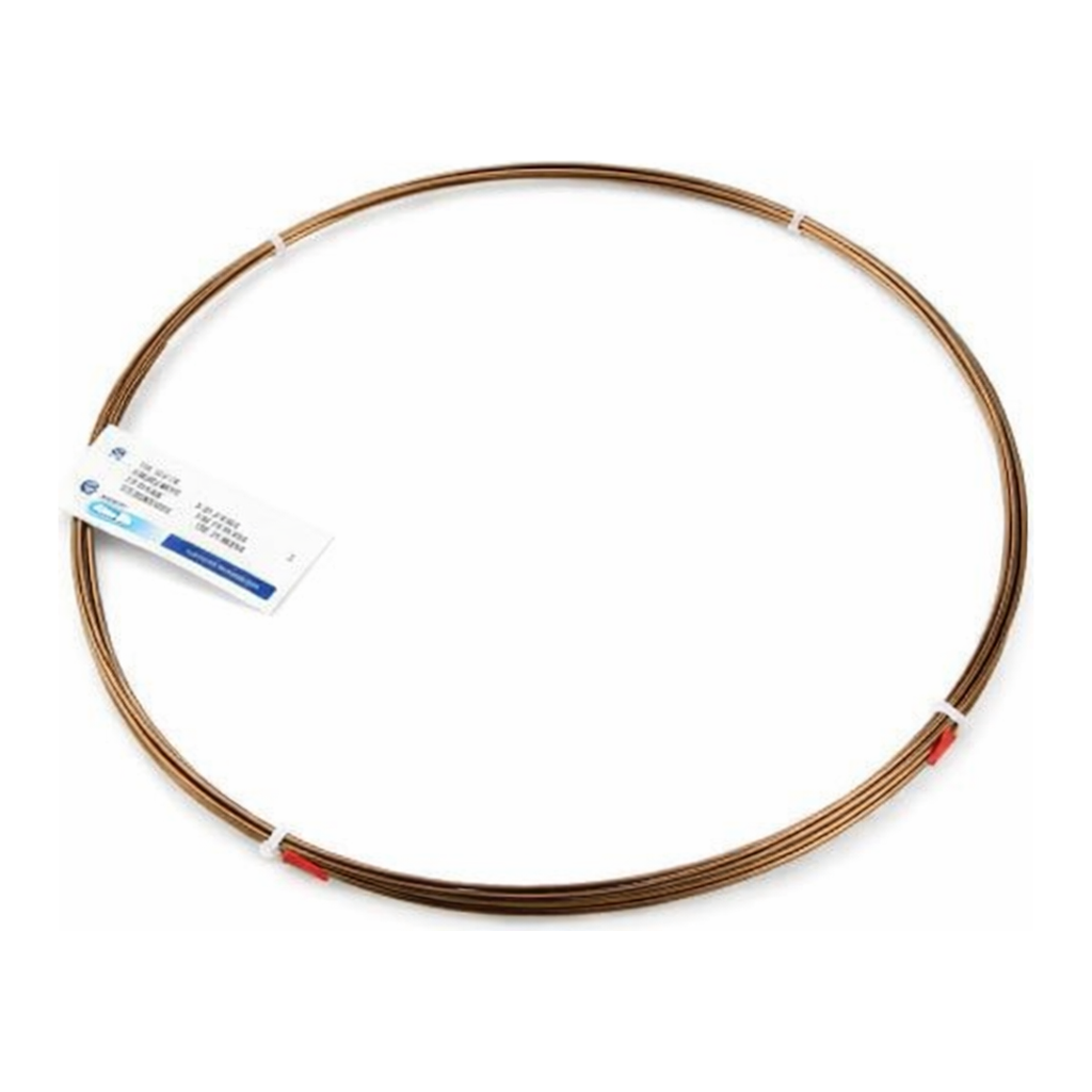 Restek Tubing, Sulfinert, 304SS Welded/Drawn Tubing .210inID x 1/4in OD Sulfinert 0.020in Thick W