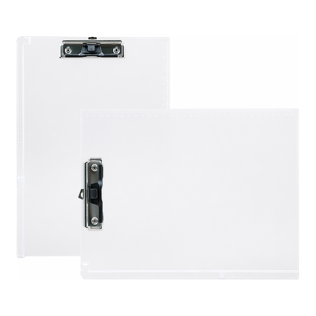 OFFICENEX 문화 무무 스탠딩 클립보드 A4(MU915N-71/낱개/반투명)