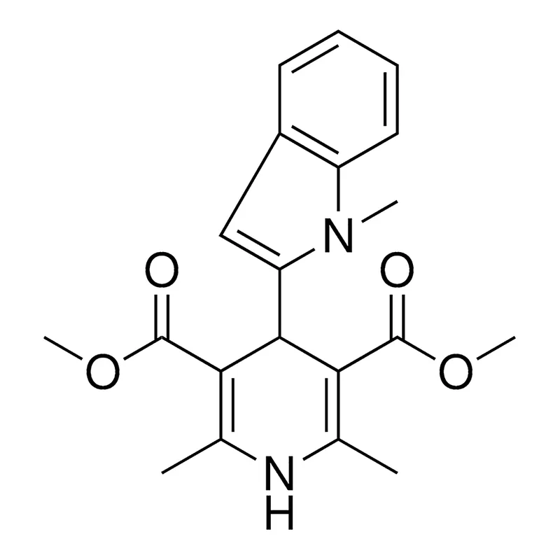 Merck 2,6-DI-ME-4(1-ME-1H-INDOL-2-YL)-