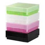 Heathrow Scientific 81-Well Microtube Storage Box, Natural