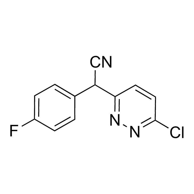 Merck 2-(6-Chloropyridazin-3-yl)-2-(4-fluorophenyl)acetonitrile