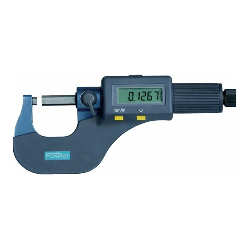 Thermo Fisher Scientific Battery-Powered Digital Micrometers, LCD and RS-232 Output, 0 to 1 in.