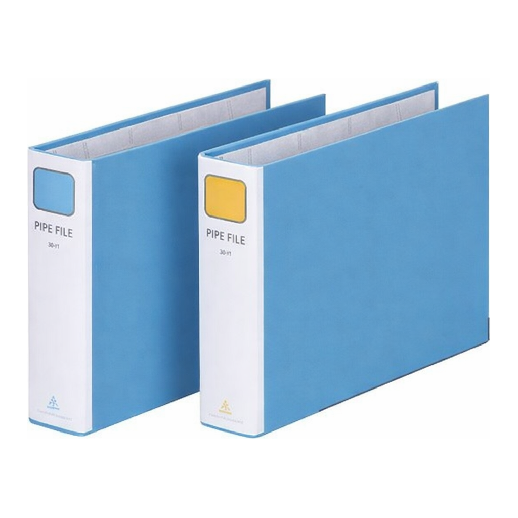 OFFICENEX 문화 A4 파이프바인더 50*80mm 군타입(B870-71/하늘)