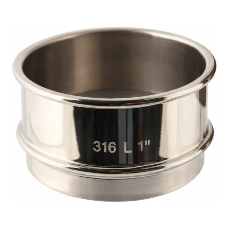 Thermo Fisher Scientific Stainless Steel Full Height 3 in. Diameter Sieve Pan