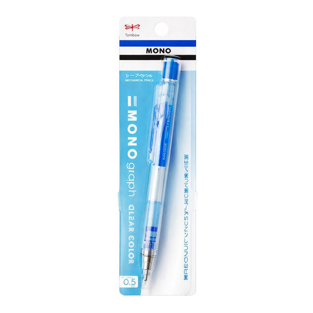 OFFICENEX 톰보 모노그래프 클리어샤프 0.5mm(블루)