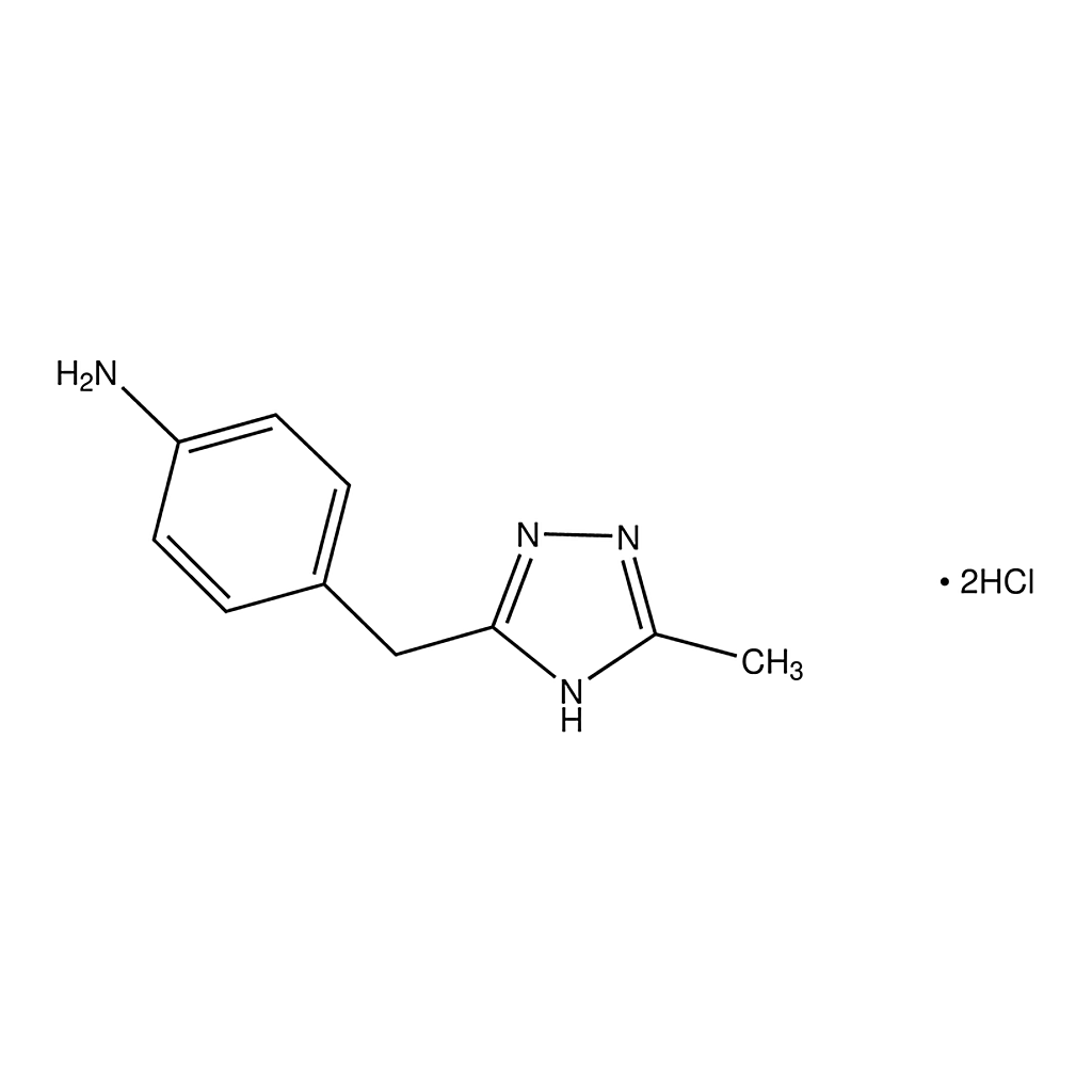 Merck 4-[(5-Methyl-4H-1,2,4-triazol-3-yl)methyl]aniline dihydrochloride