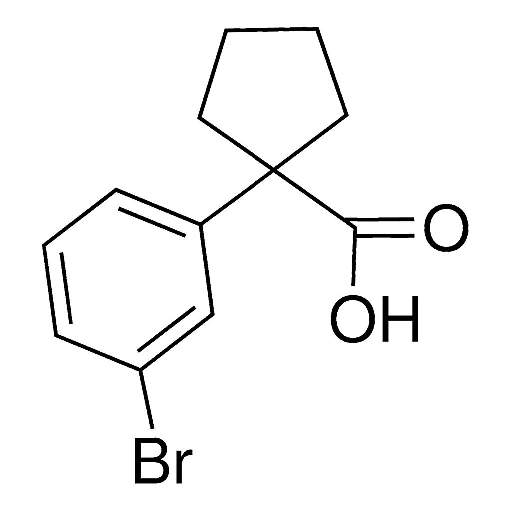 Merck 1-(3-bromophenyl)cyclopentanecarboxylic acid