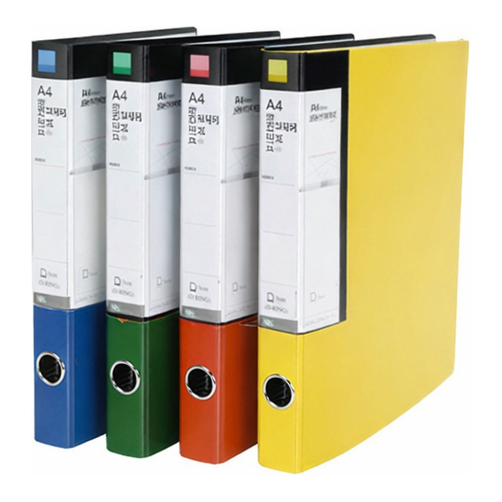 OFFICENEX [P]리멤버 투톤D링바인더(LPD-303/3cm/흑색)