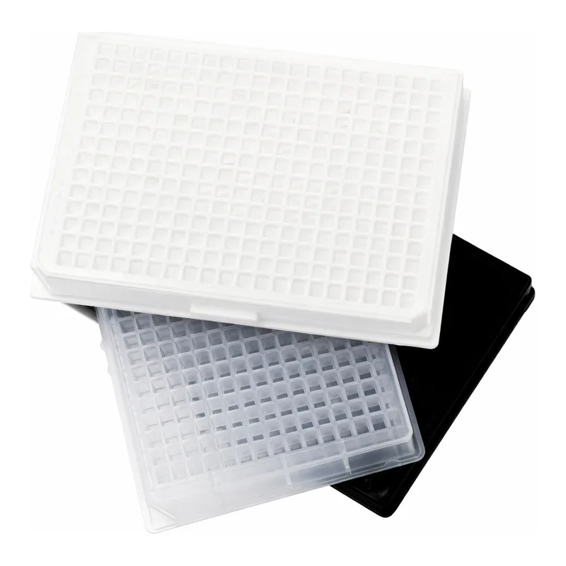 Thermo Fisher Scientific 384 Well White Plate, Optically Clear Polymer Bottom, Pack of 10