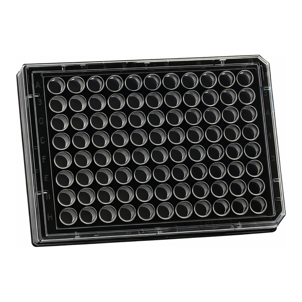 Thermo Fisher Scientific 96 Well Black/Clear Bottom Plate, TC Surface