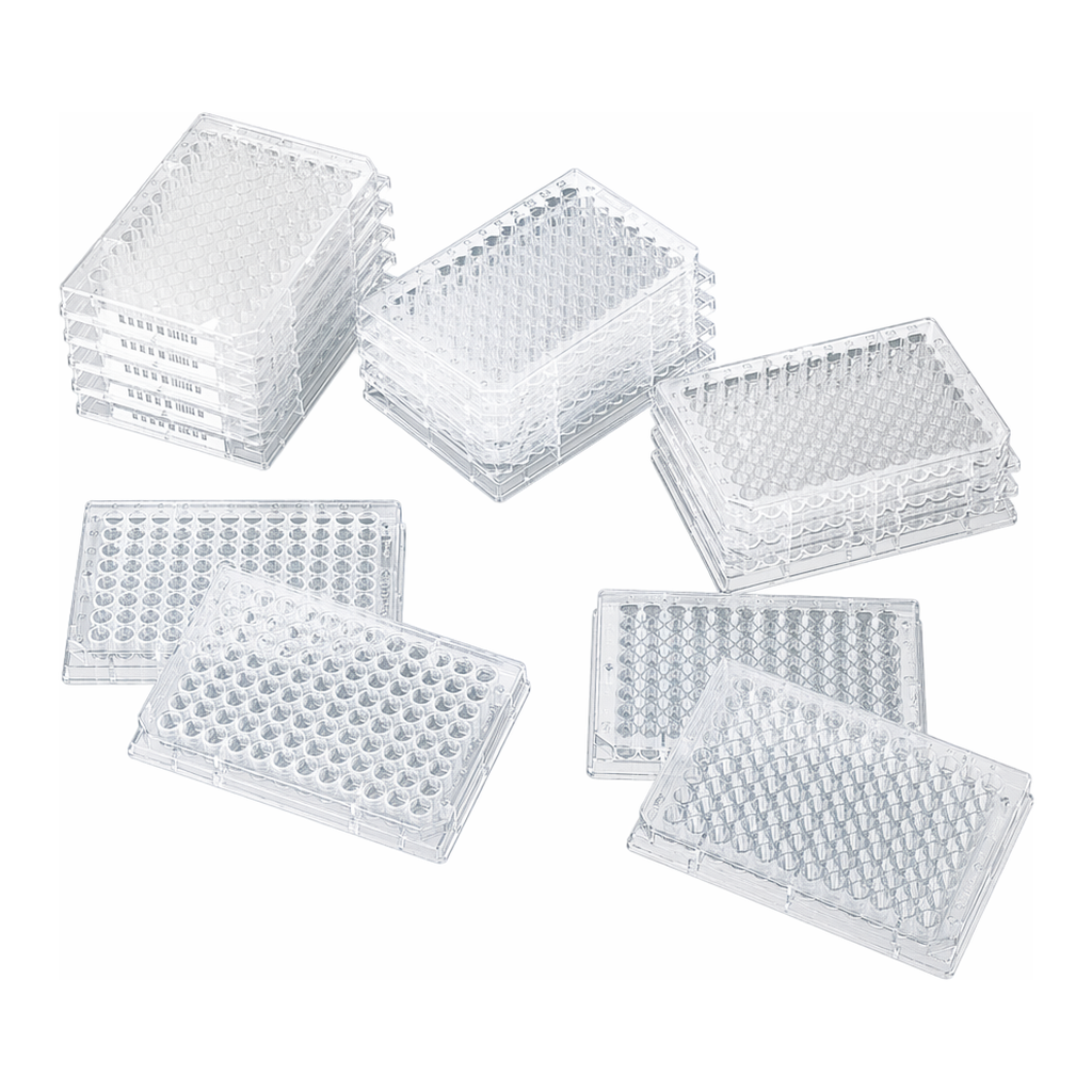Thermo Fisher Scientific Clear Flat-Bottom Immuno Nonsterile 96-Well Plate